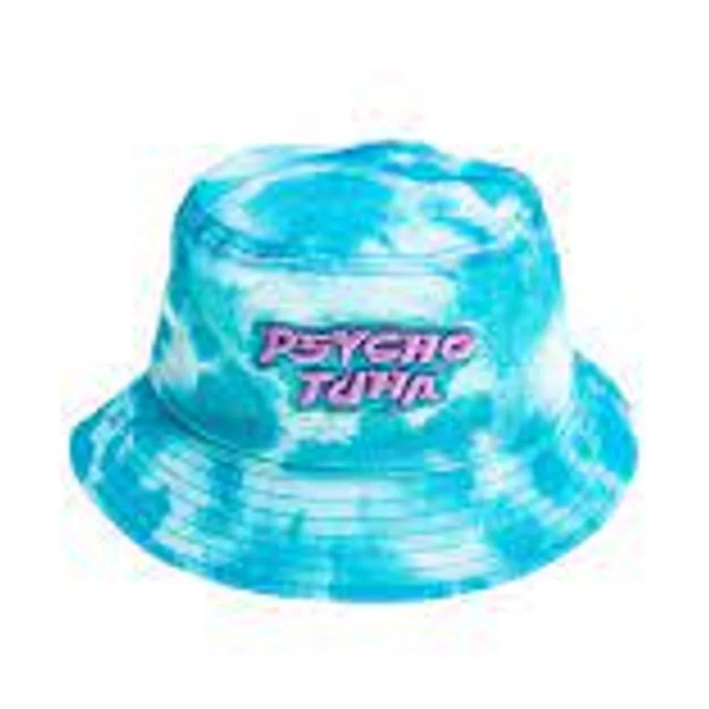 Psycho Tuna Bucket Hat Blue White Tie Dye Head‎ In The Clouds Cloud Blue